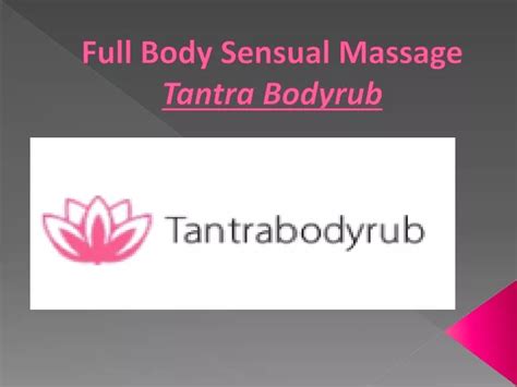 Full Body Sensual Massage Brothel Ternate